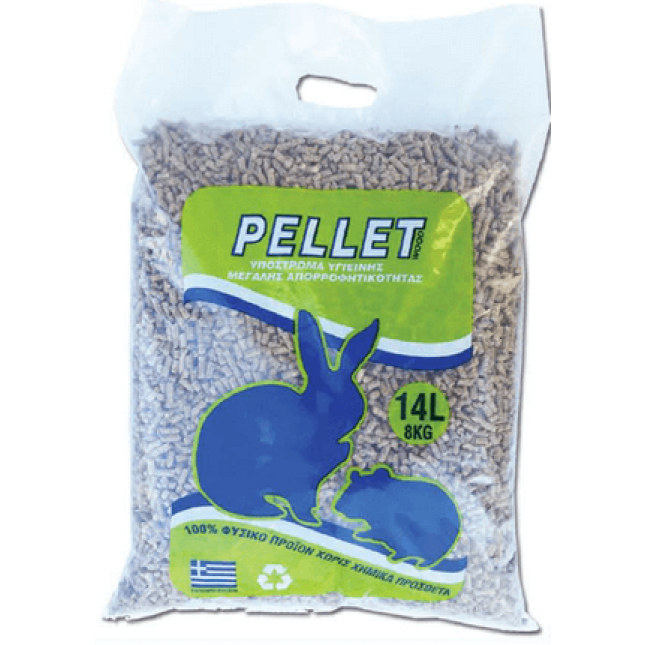 Pellet υπόστρωμα για τρωκτικά Pellet υπόστρωμα για τρωκτικά