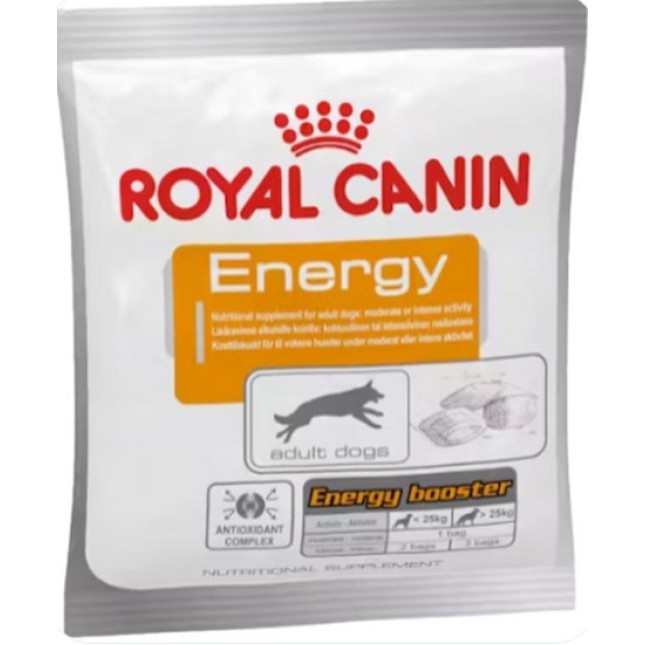 Royal Canin συμπληρωματική τροφή Nutritional Supplements dog energy κατά την άσκηση ενήλικου σκύλου