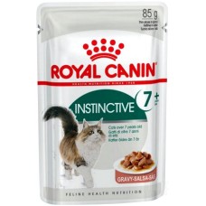 Royal Canin Feline Υγιεινή διατροφή Wet instinctive +7 gravy για γάτες άνω των 7 ετών