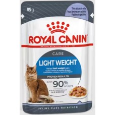 Royal Canin Feline Υγιεινή διατροφή Wet ultra light jelly με τάσεις αύξησης βάρους