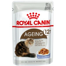 Royal Canin Feline Υγιεινή διατροφή Wet ageing+12 jelly για γάτες άνω των 12 ετών
