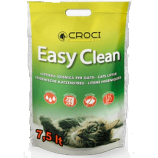 Croci άμμος γάτας easy clean silica 7,5lt - 3,20kg Croci άμμος γάτας easy clean silica 7,5lt - 3,20kg