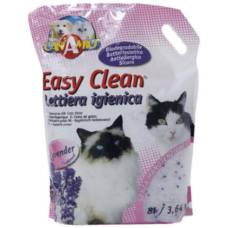 Croci άμμος γάτας easy clean silica lavender 8lt-3,64kg