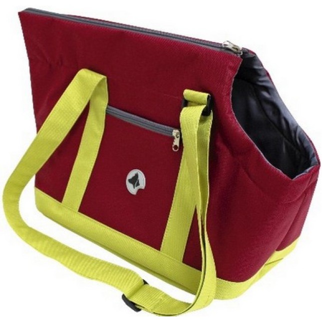 Croci τσάντα μεταφοράς giselle bordeaux/green 49x23x31cm Croci τσάντα μεταφοράς giselle bordeaux/green 49x23x31cm