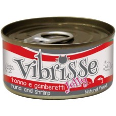 Croci Vibrisse κονσέρβα γάτας τόνος με γαρίδες σε ζελέ 70g Croci Vibrisse κονσέρβα γάτας τόνος με γαρίδες σε ζελέ 70g