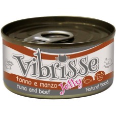 Croci Vibrisse κονσέρβα γάτας τόνος με βοδινό σε ζελέ 70g Croci Vibrisse κονσέρβα γάτας τόνος με βοδινό σε ζελέ 70g