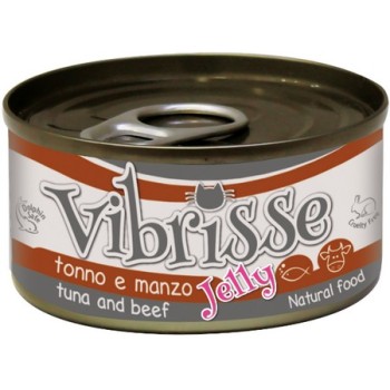 Croci Vibrisse κονσέρβα γάτας τόνος με βοδινό σε ζελέ 70g Croci Vibrisse κονσέρβα γάτας τόνος με βοδινό σε ζελέ 70g