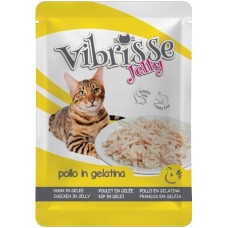 Croci Vibrisse φακελάκι γάτας κοτόπουλο σε ζελέ 70g Croci Vibrisse φακελάκι γάτας κοτόπουλο σε ζελέ 70g