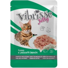 Croci Vibrisse φακελάκι γάτας τόνο και ψάρι σε ζελέ 70g Croci Vibrisse φακελάκι γάτας τόνο και ψάρι σε ζελέ 70g