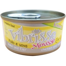 Croci Vibrisse κονσέρβα mousse για γατάκια με κοτόπουλο και αβγά 70g Croci Vibrisse κονσέρβα mousse για γατάκια με κοτόπουλο και αβγά 70g