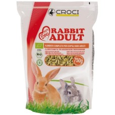 Croci 100% bio για ενήλικα κουνέλια 750g Croci 100% bio για ενήλικα κουνέλια 750g