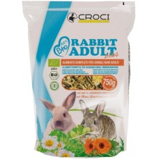 Croci 100% bio για ενήλικα κουνέλια mcc 750g Croci 100% bio για ενήλικα κουνέλια mcc 750g
