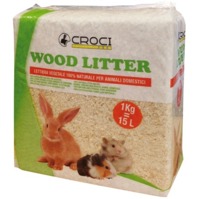 Croci Wood litter υπόστρωμα τρωκτικών