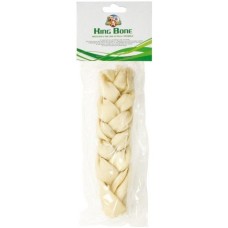 Croci Κόκκαλο buffalo λευκό πλεξούδα 15cm 50-60gr Croci Κόκκαλο buffalo λευκό πλεξούδα 15cm 50-60gr