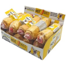 Croci κόκκαλο munchy hotdog 13cm 65g 1τμχ Croci κόκκαλο munchy hotdog 13cm 65g 1τμχ