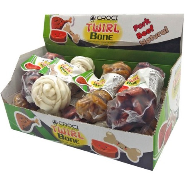 Croci κόκκαλο munchy hotdog 12,7cm 65-80g διάφορες γεύσεις 1τμχ Croci κόκκαλο munchy hotdog 12,7cm 65-80g διάφορες γεύσεις 1τμχ