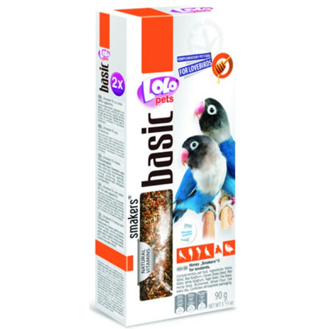 Lolo pets παστέλι με μέλι για lovebirds βιταμινούχα στικς πλούσια σε φυτικές βιταμίνες Lolo pets παστέλι με μέλι για lovebirds βιταμινούχα στικς πλούσια σε φυτικές βιταμίνες