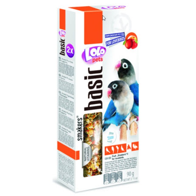 Lolo pets Smakers για Lovebirds Fruits 2τμχ. Lolo pets Smakers για Lovebirds Fruits 2τμχ.