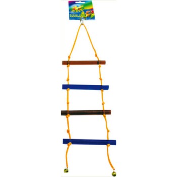 Croci Flyaway Gioco cocoriti scaletta παιχνίδι για πουλιά c/corda 40cm Croci Flyaway Gioco cocoriti scaletta παιχνίδι για πουλιά c/corda 40cm