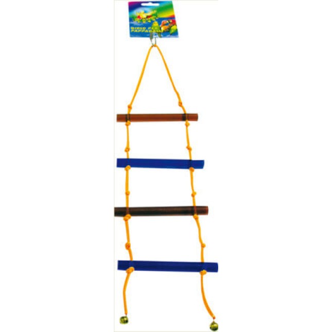 Croci Flyaway Gioco cocoriti scaletta παιχνίδι για πουλιά c/corda 40cm Croci Flyaway Gioco cocoriti scaletta παιχνίδι για πουλιά c/corda 40cm
