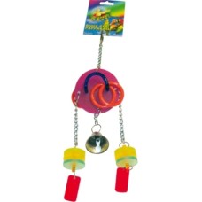 Croci Flyaway Gioco cocoriti παιχνίδι για πουλιά c/camp. 34cm Croci Flyaway Gioco cocoriti παιχνίδι για πουλιά c/camp. 34cm