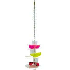 Croci Flyaway Parrots παιχνίδι για πουλιά happy hour(3) 28cm Croci Flyaway Parrots παιχνίδι για πουλιά happy hour(3) 28cm