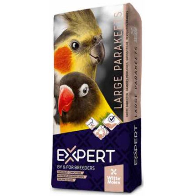Witte molen expert parakeet mixture prima,τροφή για παπαγάλους 20kg Witte molen expert parakeet mixture prima,τροφή για παπαγάλους 20kg