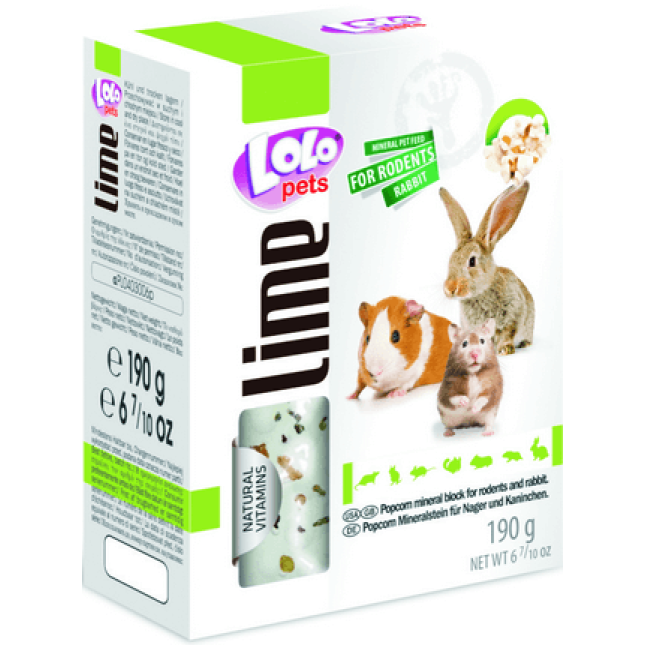 Lolo pets πέτρα ασβεστίου τρωκτικών με ποπ κορν Lolo pets πέτρα ασβεστίου τρωκτικών με ποπ κορν