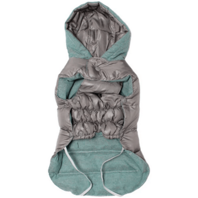 Croci γκρι/γαλάζιο μπουφάν twosides 20cm Croci γκρι/γαλάζιο μπουφάν twosides 20cm