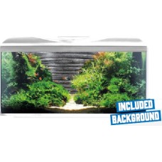 Croci Amtra ενυδρείο system 80 led λευκό root background 80X32X48cm Croci Amtra ενυδρείο system 80 led λευκό root background 80X32X48cm