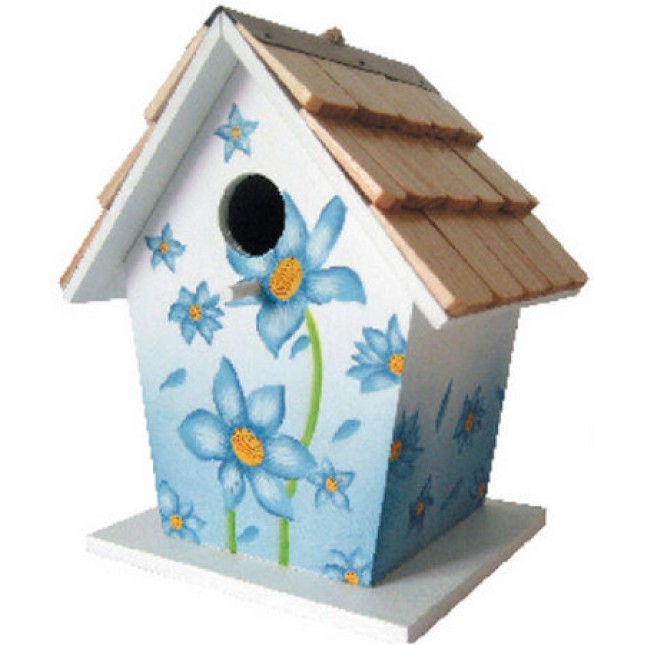 Croci Floral birdhouse ass φωλιά εξωτερική 14,5x12x20,5cm