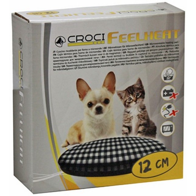 Croci μαξιλάρι θερμαινόμενο σε μικροκυμάτων O12cm Croci μαξιλάρι θερμαινόμενο σε μικροκυμάτων O12cm