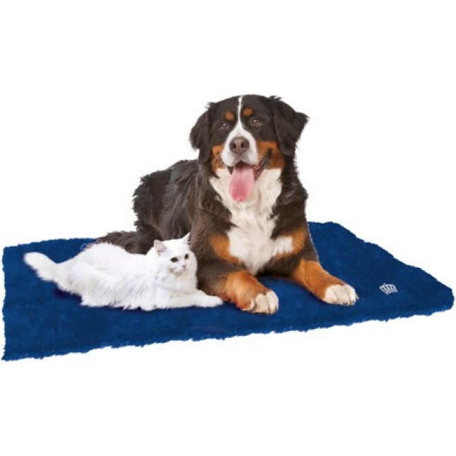 Croci Αυτοθερμαινόμενο στρώμα furry μπλε 105x70cm Croci Αυτοθερμαινόμενο στρώμα furry μπλε 105x70cm