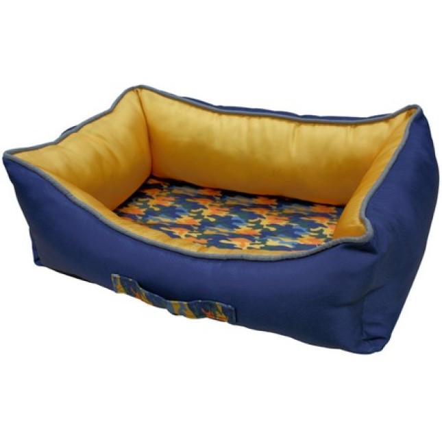 Croci κρεβατάκι Rect.pet camou πορτοκαλί 60x45x18cm Croci κρεβατάκι Rect.pet camou πορτοκαλί 60x45x18cm