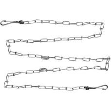 Croci Nickeled chain αλυσίδα σκύλου 450 cm Croci Nickeled chain αλυσίδα σκύλου 450 cm