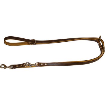 Croci δερμάτινος οδηγός σκύλου elegance brown 1,8x220 cm. Croci δερμάτινος οδηγός σκύλου elegance brown 1,8x220 cm.