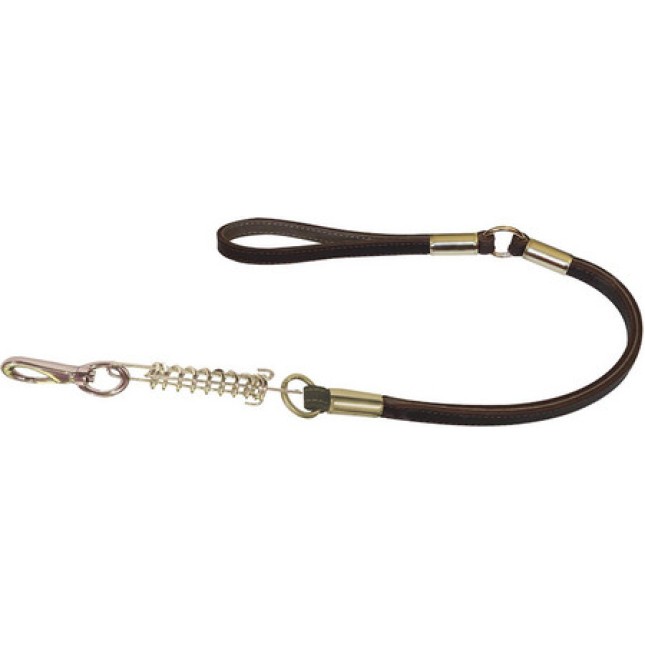 Croci leash elite δερμάτινος οδηγός σκύλου brown 1,7x86cm