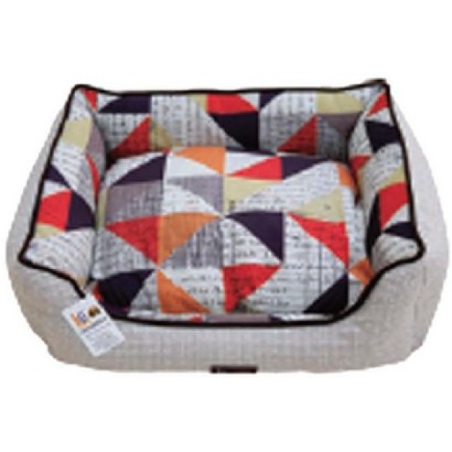 LS κρεβάτι σκύλου πολύχρωμο 50x45x18cm LS κρεβάτι σκύλου πολύχρωμο 50x45x18cm