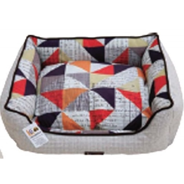 LS κρεβάτι σκύλου πολύχρωμο 60x55x20cm LS κρεβάτι σκύλου πολύχρωμο 60x55x20cm