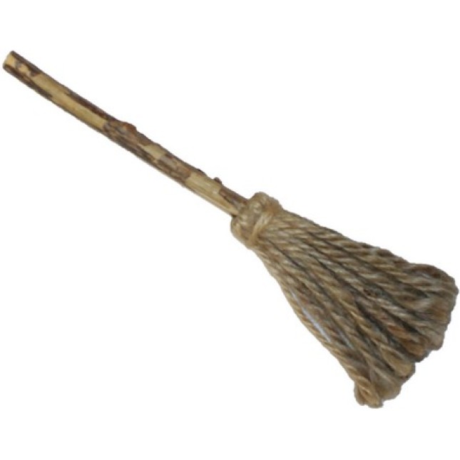 Croci παιχνίδι γάτας σκούπα μάγισσας 17cm Croci παιχνίδι γάτας σκούπα μάγισσας 17cm
