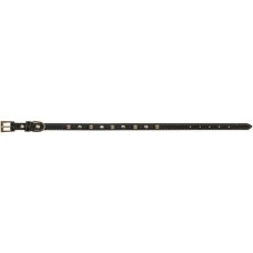Croci Leather περιλαίμιο σκύλου with studs black 1,5x35 cm. Croci Leather περιλαίμιο σκύλου with studs black 1,5x35 cm.
