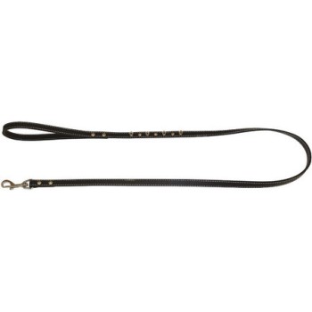 Croci Leather οδηγός σκύλου with studs black 2x120 cm. Croci Leather οδηγός σκύλου with studs black 2x120 cm.