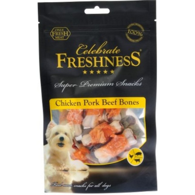 Celebrate freshness λιχουδιά κοτόπουλο χοιρινό βοδινό (1x7pcs) 75gr Celebrate freshness λιχουδιά κοτόπουλο χοιρινό βοδινό (1x7pcs) 75gr