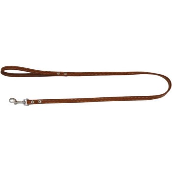 Croci Double δερμάτινος οδηγός σκύλου brown 2x110cm Croci Double δερμάτινος οδηγός σκύλου brown 2x110cm