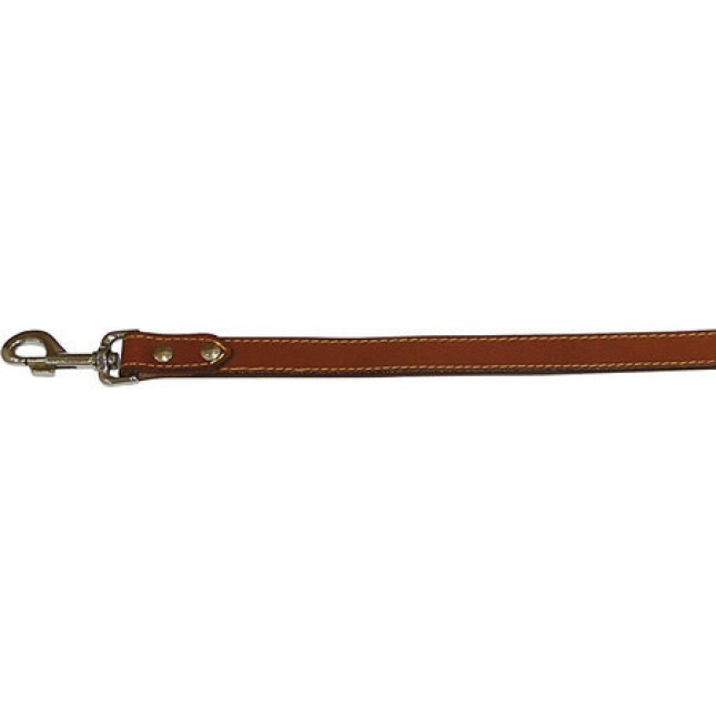 Croci Double δερμάτινος οδηγός σκύλου brown 2,5 x60cm Croci Double δερμάτινος οδηγός σκύλου brown 2,5 x60cm