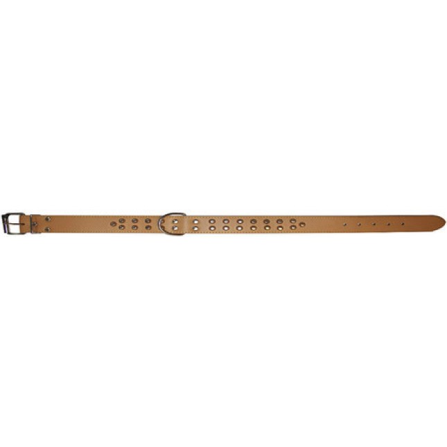 Croci Double studded περιλαίμιο σκύλου natural 70x4cm Croci Double studded περιλαίμιο σκύλου natural 70x4cm