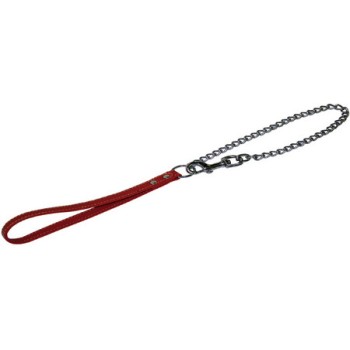 Croci Leather οδηγός σκύλου with chain 80x2,0 cm. Croci Leather οδηγός σκύλου with chain 80x2,0 cm.