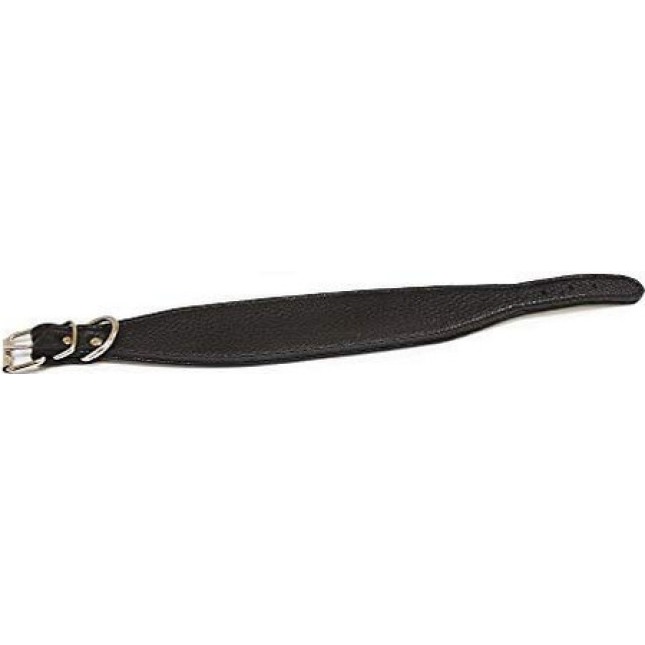 Croci Leather περιλαίμιο σκύλου greyhound black 34cm Croci Leather περιλαίμιο σκύλου greyhound black 34cm