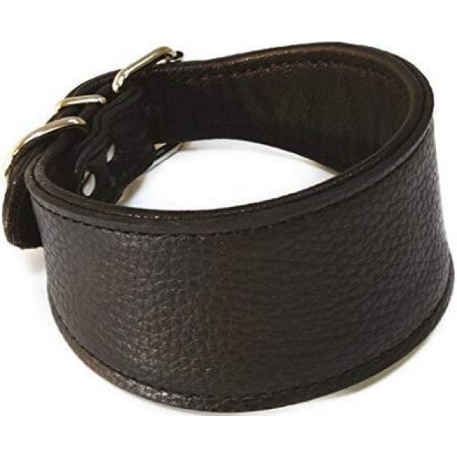 Croci Leather περιλαίμιο σκύλου greyhound black 37cm