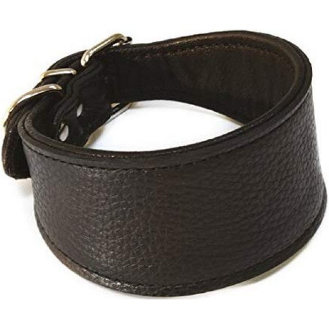 Croci Leather περιλαίμιο σκύλου greyhound black 42cm Croci Leather περιλαίμιο σκύλου greyhound black 42cm